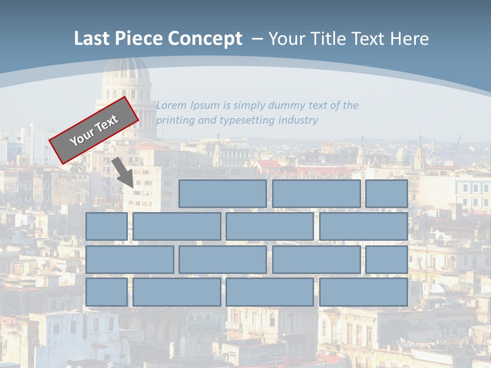 Latin Landmark Cuban PowerPoint Template