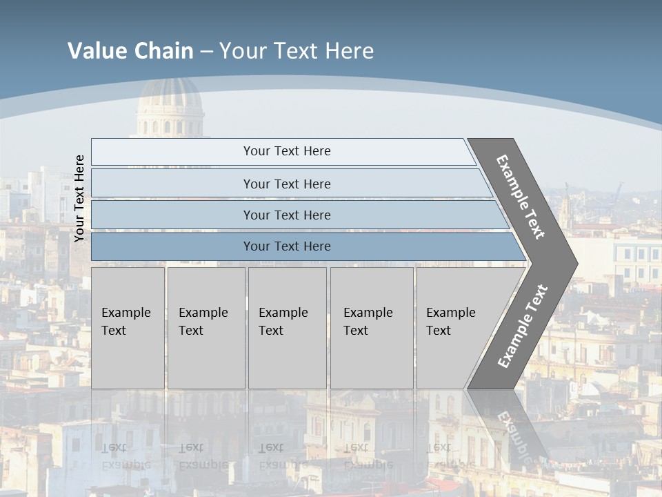 Latin Landmark Cuban PowerPoint Template