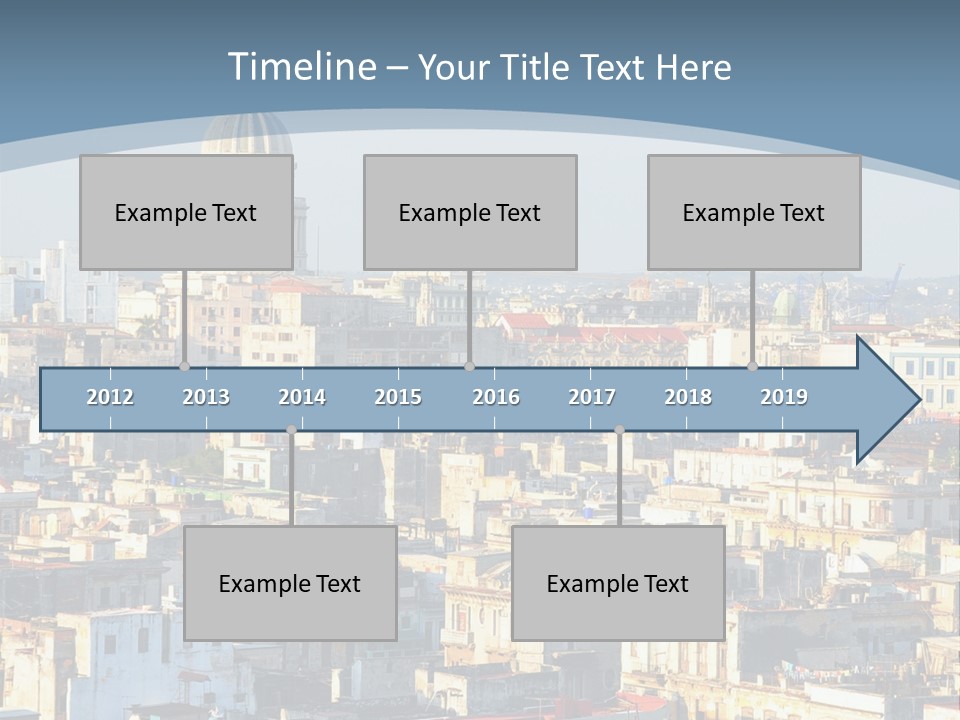 Latin Landmark Cuban PowerPoint Template
