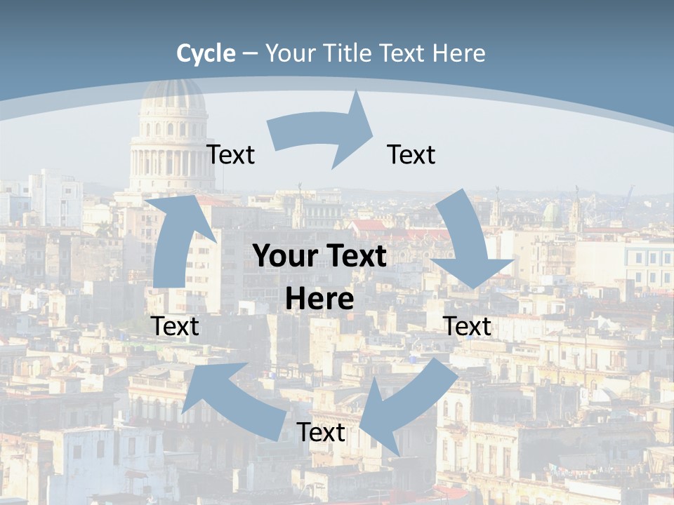 Latin Landmark Cuban PowerPoint Template