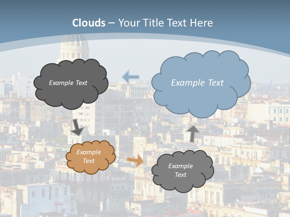 Latin Landmark Cuban PowerPoint Template