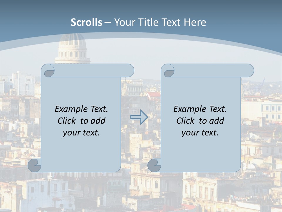 Latin Landmark Cuban PowerPoint Template