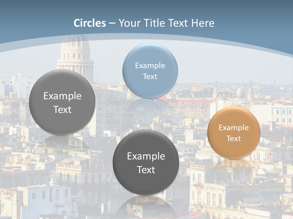 Latin Landmark Cuban PowerPoint Template