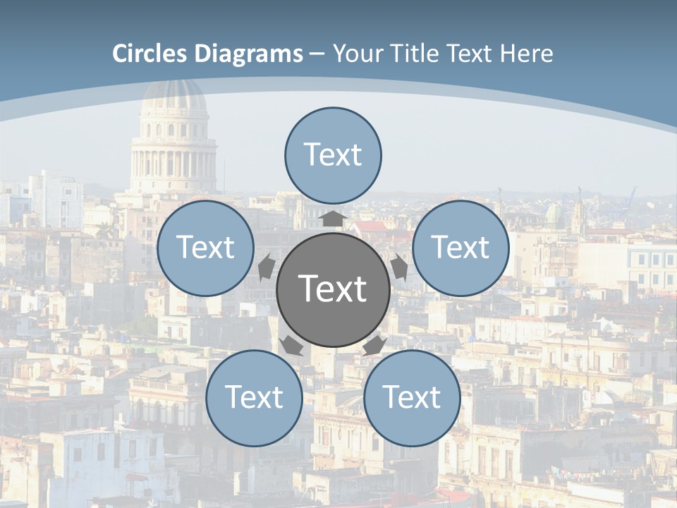 Latin Landmark Cuban PowerPoint Template