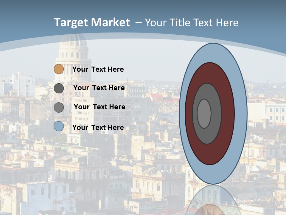 Latin Landmark Cuban PowerPoint Template