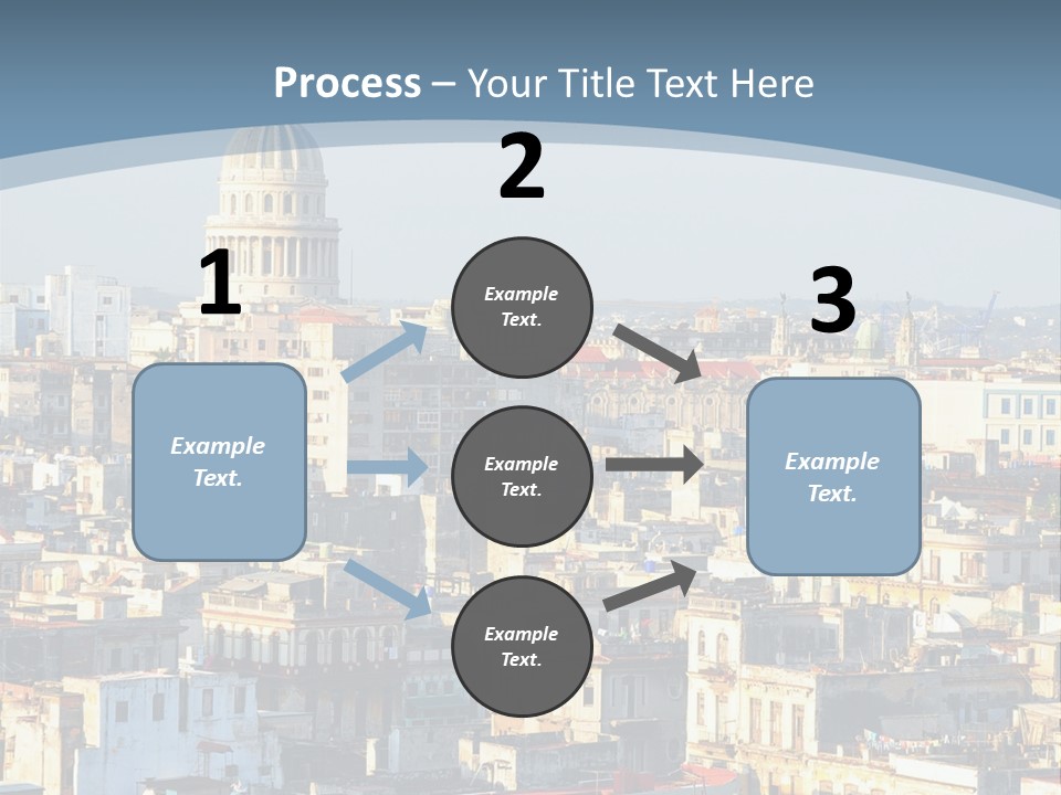 Latin Landmark Cuban PowerPoint Template