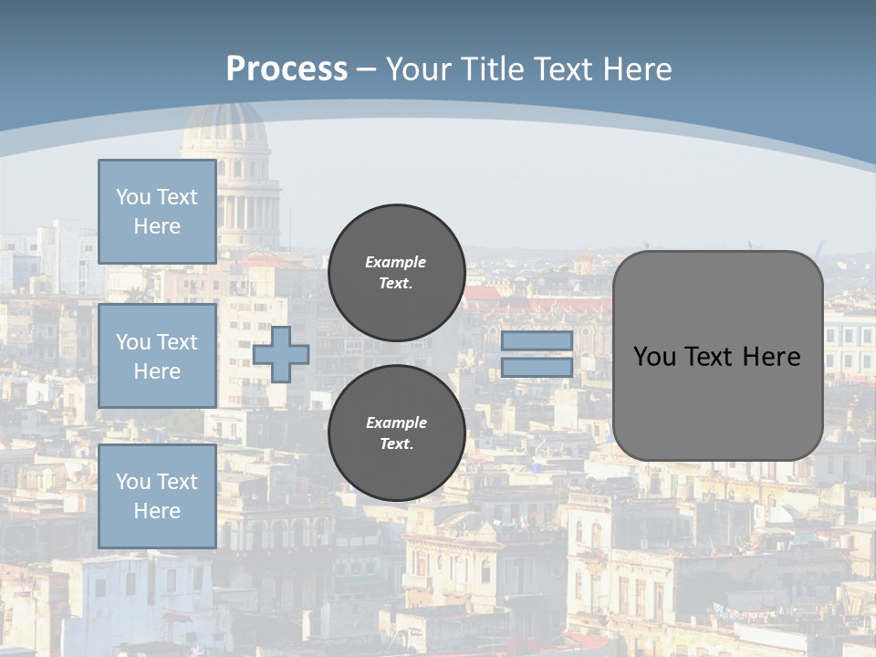 Latin Landmark Cuban PowerPoint Template
