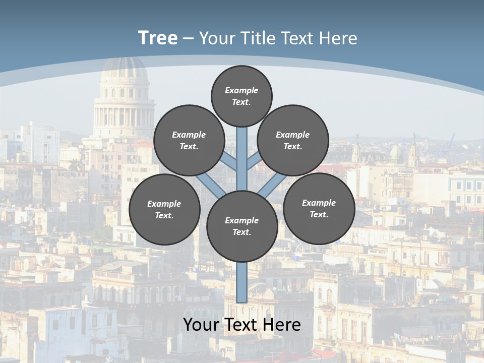 Latin Landmark Cuban PowerPoint Template