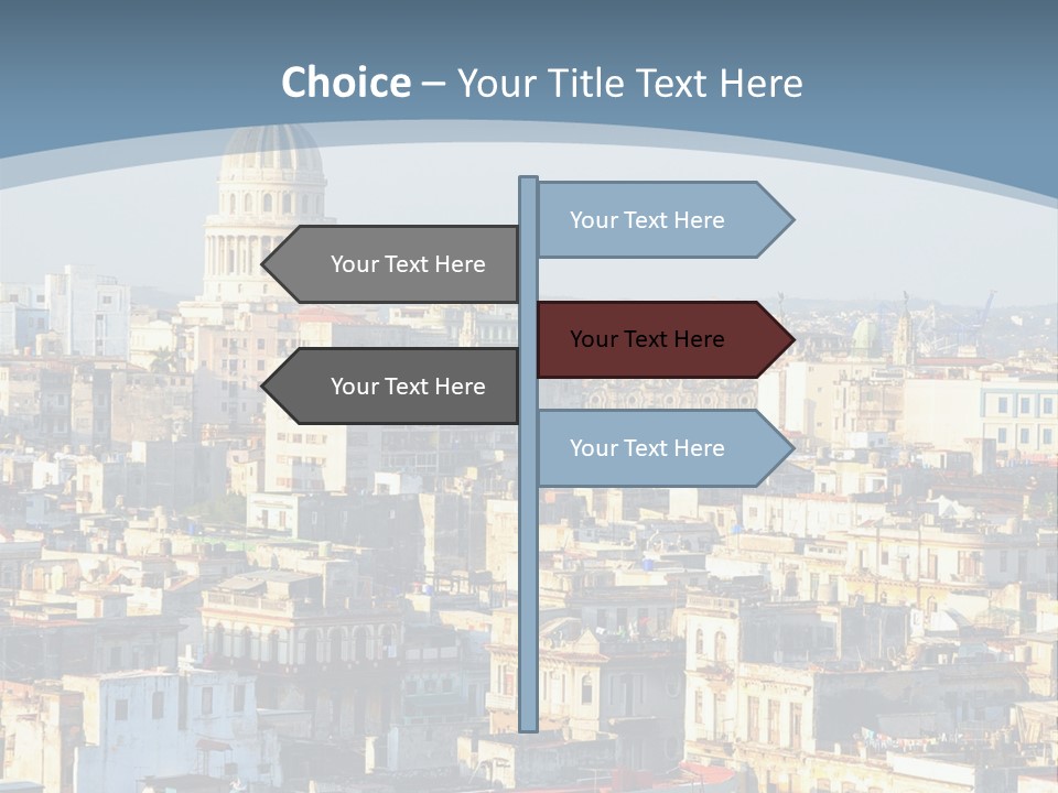 Latin Landmark Cuban PowerPoint Template