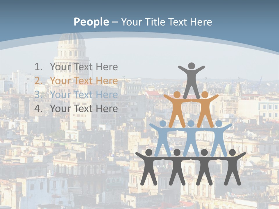 Latin Landmark Cuban PowerPoint Template