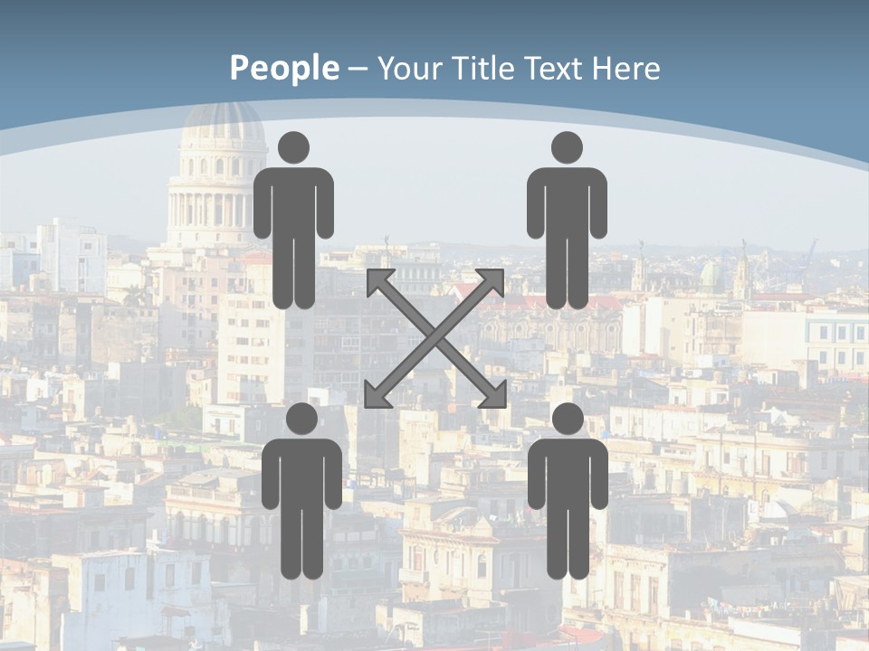 Latin Landmark Cuban PowerPoint Template