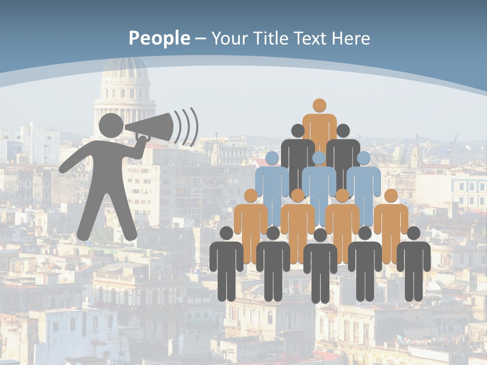 Latin Landmark Cuban PowerPoint Template