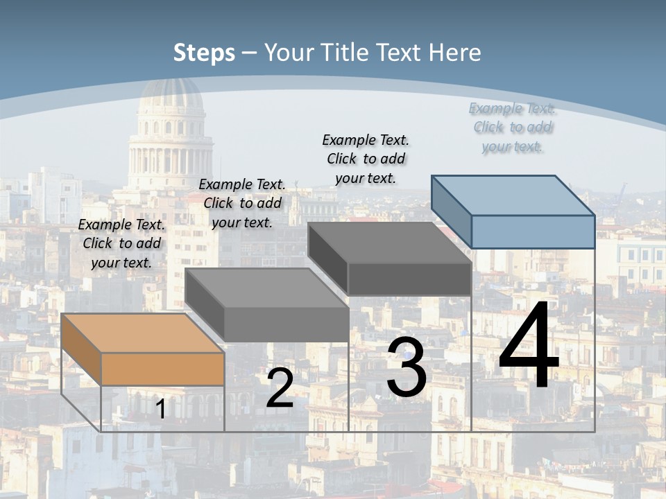 Latin Landmark Cuban PowerPoint Template