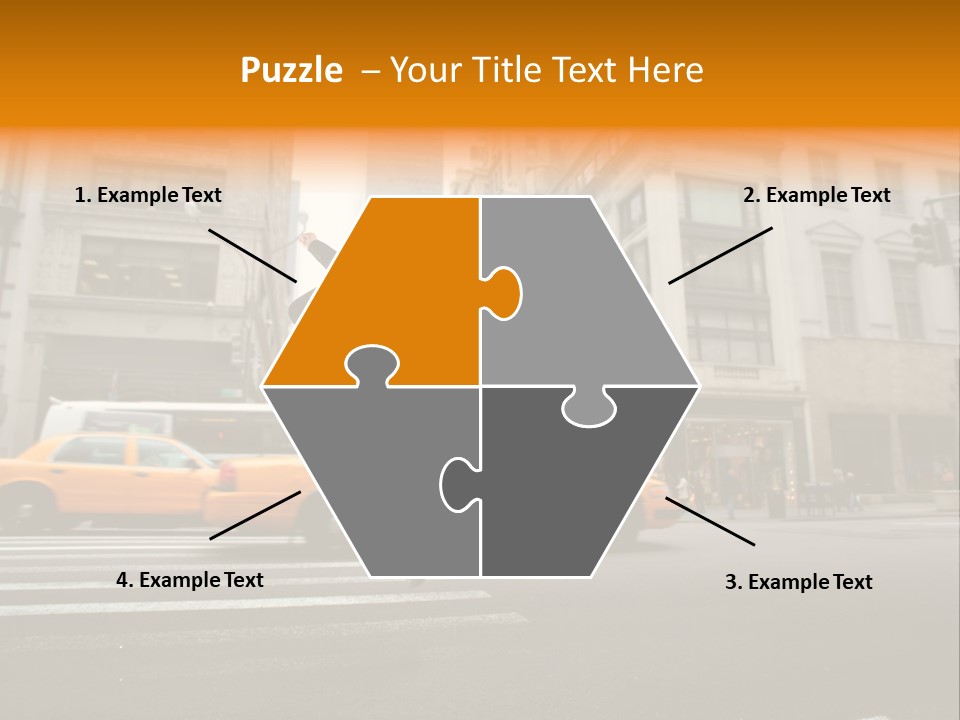 Smile Traffic Car PowerPoint Template