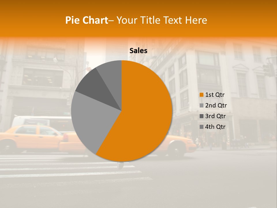 Smile Traffic Car PowerPoint Template