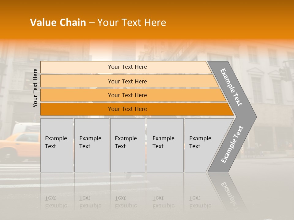 Smile Traffic Car PowerPoint Template