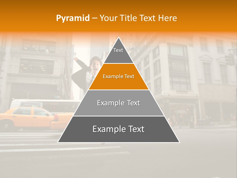 Smile Traffic Car PowerPoint Template