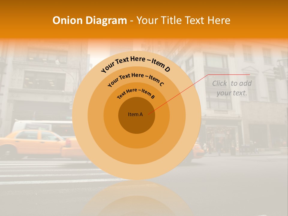 Smile Traffic Car PowerPoint Template