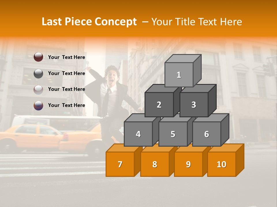 Smile Traffic Car PowerPoint Template