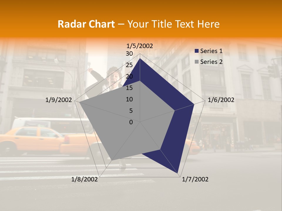 Smile Traffic Car PowerPoint Template