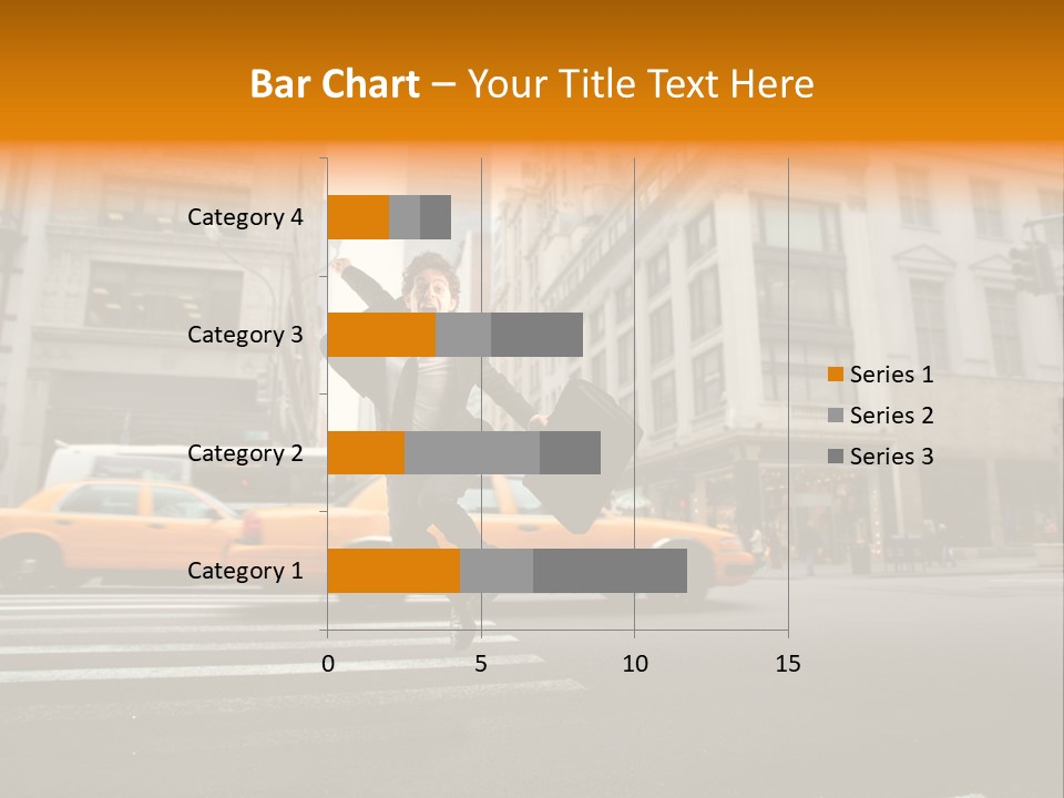 Smile Traffic Car PowerPoint Template