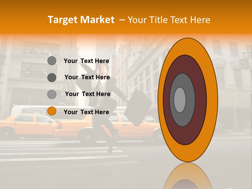 Smile Traffic Car PowerPoint Template