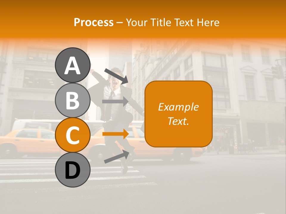 Smile Traffic Car PowerPoint Template