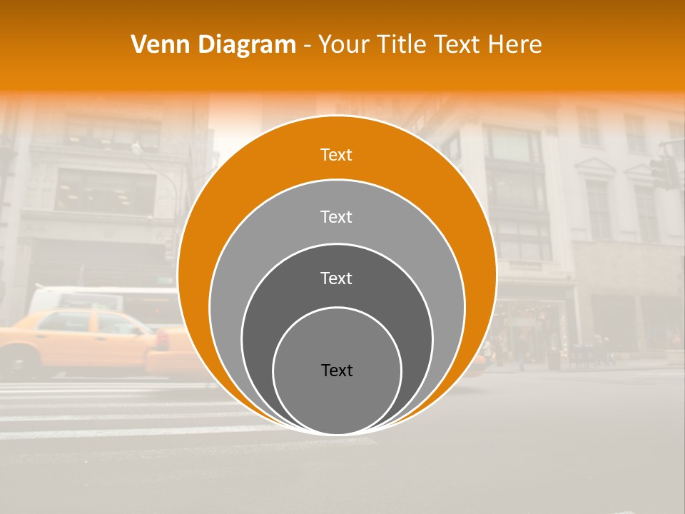 Smile Traffic Car PowerPoint Template