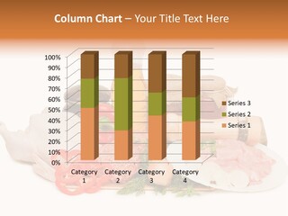 Organic Chop Chicken PowerPoint Template