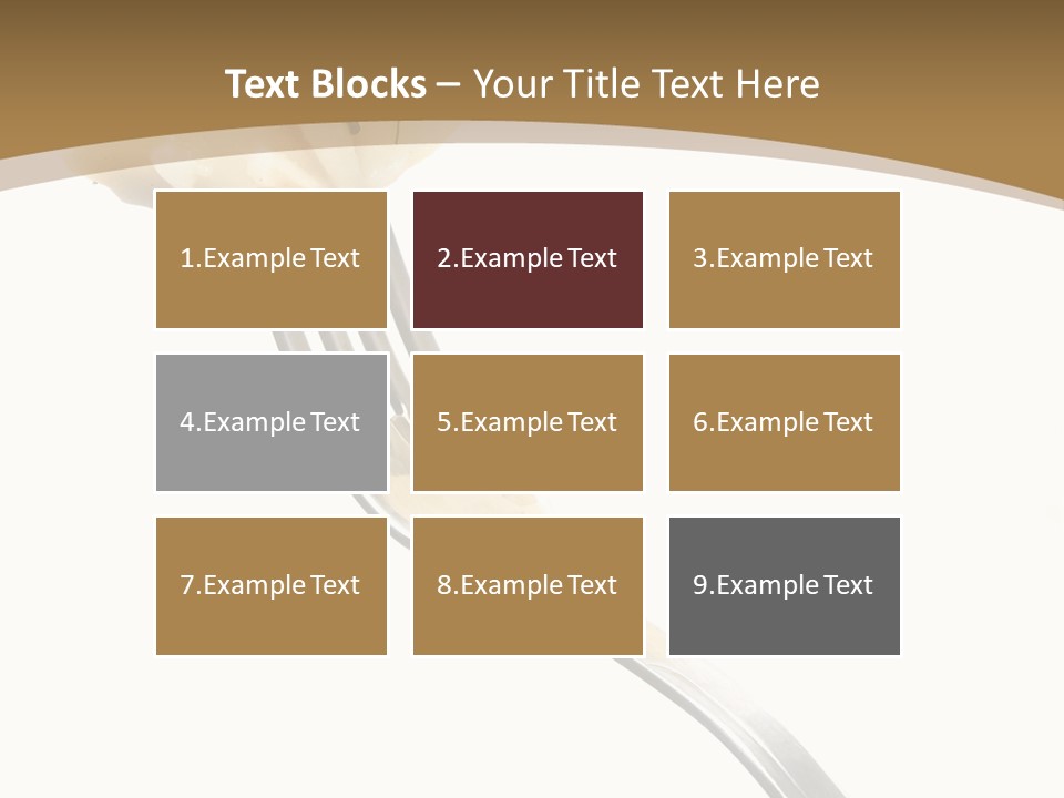 Meal Pork Preparation PowerPoint Template