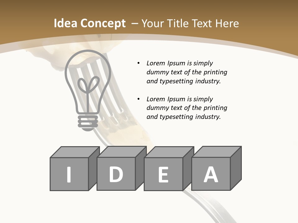 Meal Pork Preparation PowerPoint Template