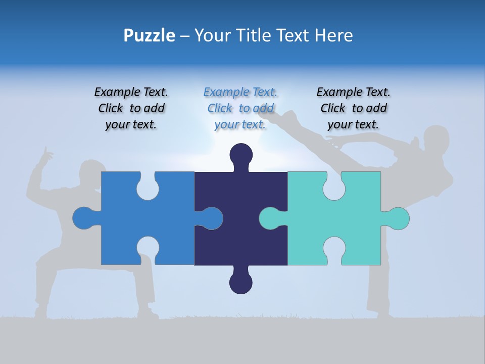 Master Silhouette Male PowerPoint Template