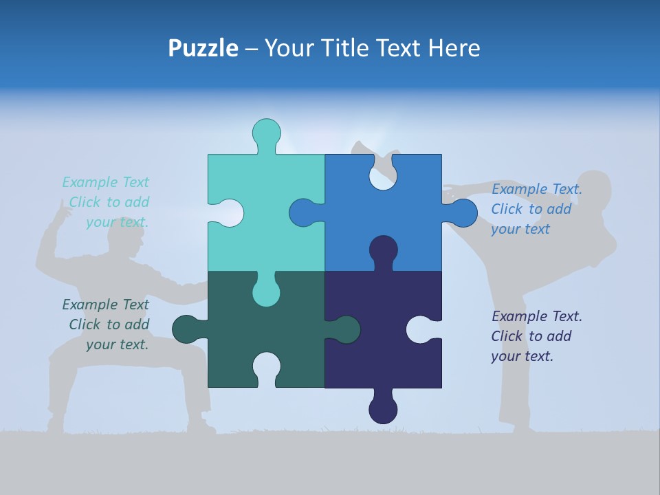 Master Silhouette Male PowerPoint Template