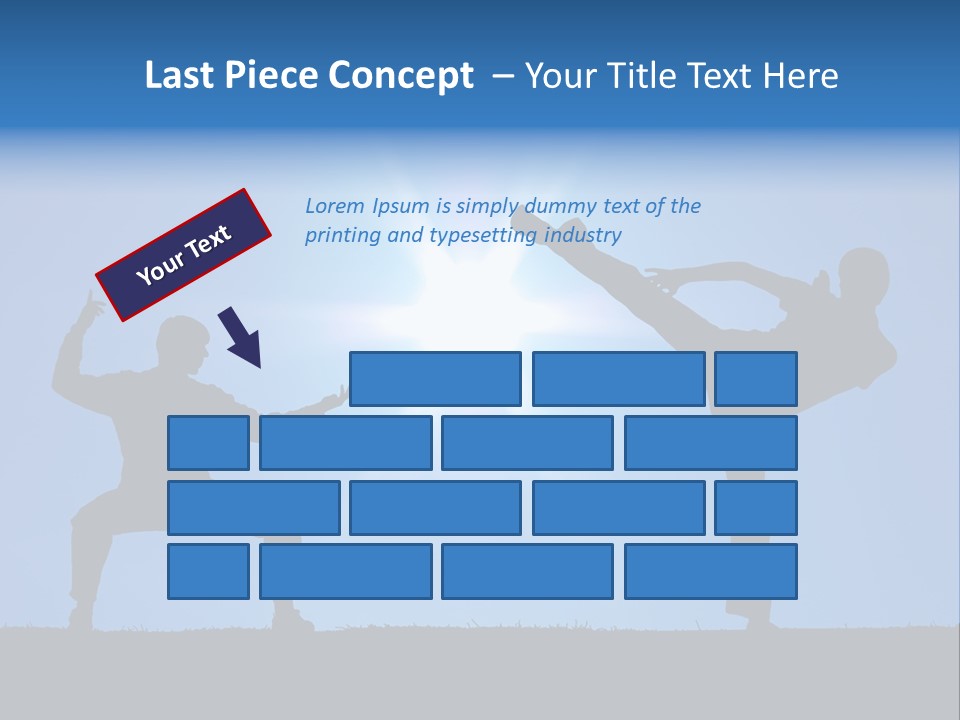 Master Silhouette Male PowerPoint Template