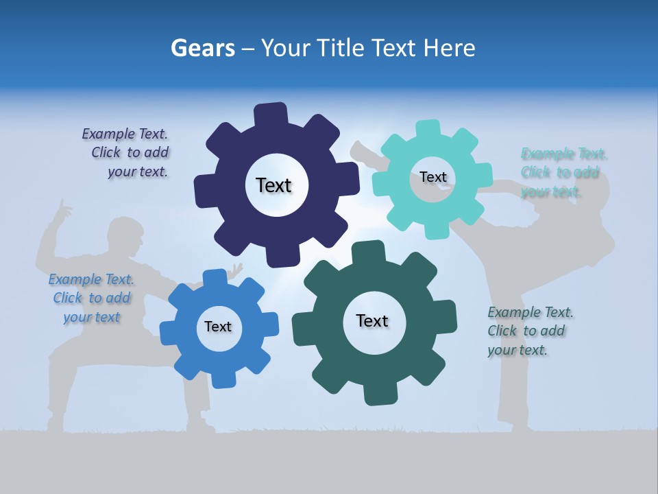 Master Silhouette Male PowerPoint Template