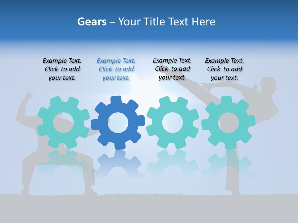 Master Silhouette Male PowerPoint Template