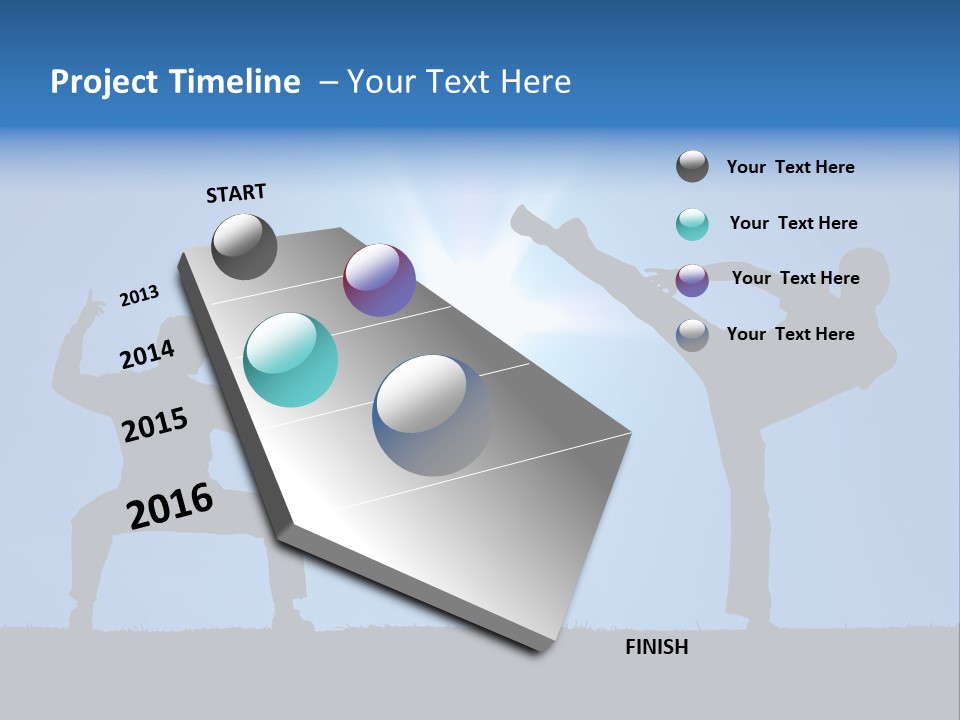 Master Silhouette Male PowerPoint Template