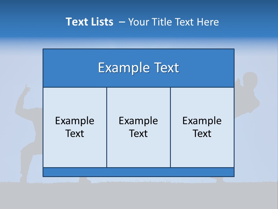 Master Silhouette Male PowerPoint Template