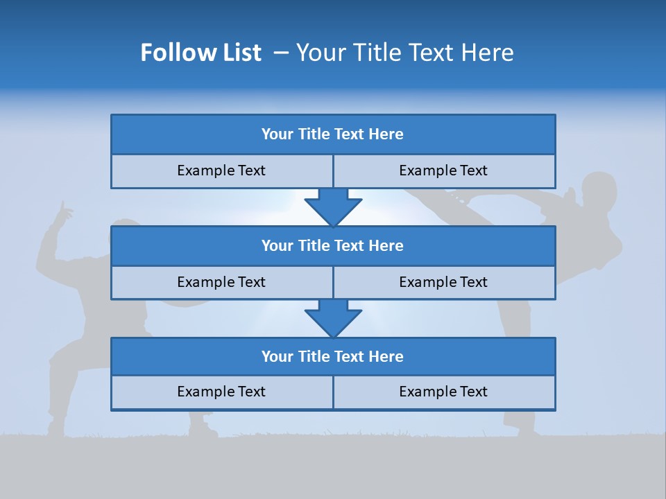 Master Silhouette Male PowerPoint Template