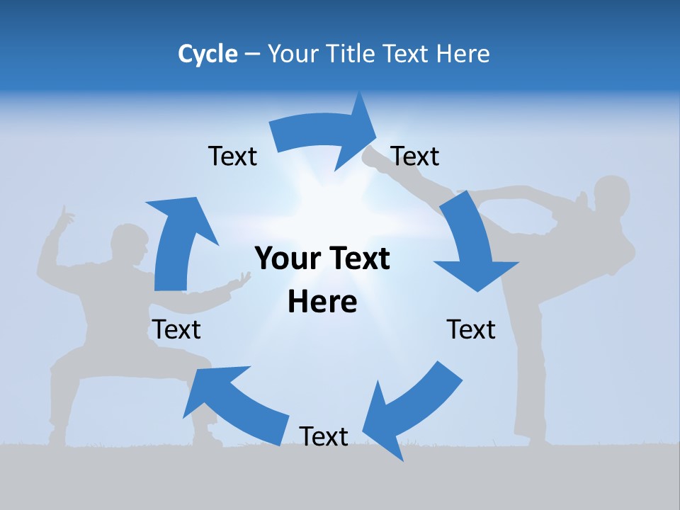 Master Silhouette Male PowerPoint Template
