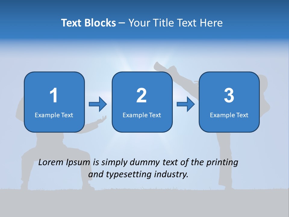 Master Silhouette Male PowerPoint Template
