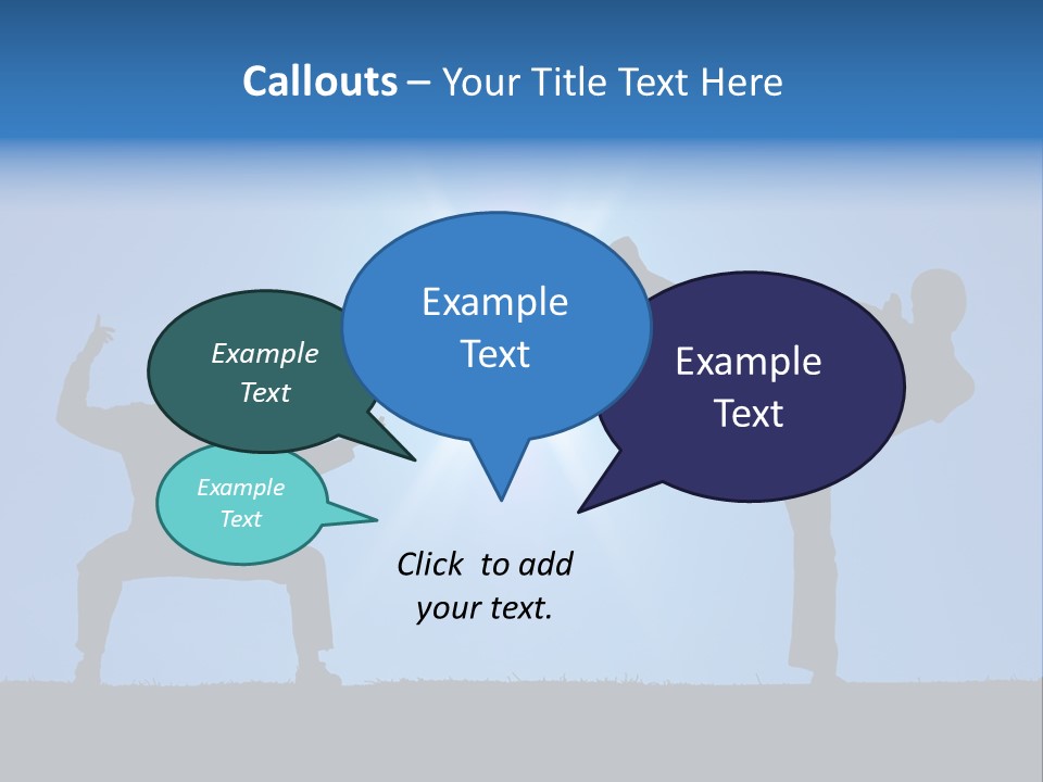 Master Silhouette Male PowerPoint Template