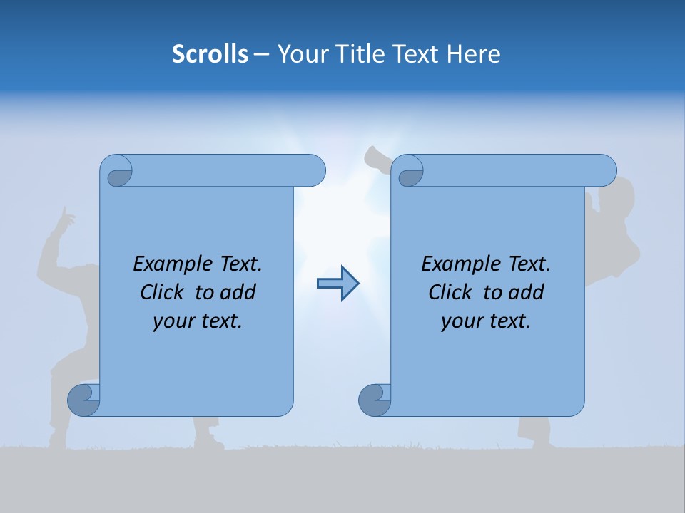 Master Silhouette Male PowerPoint Template