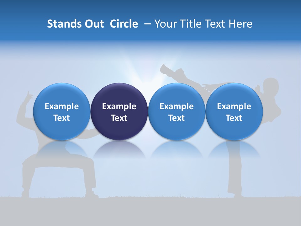 Master Silhouette Male PowerPoint Template