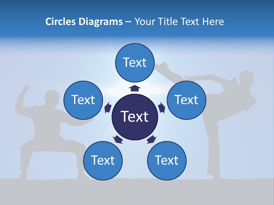 Master Silhouette Male PowerPoint Template