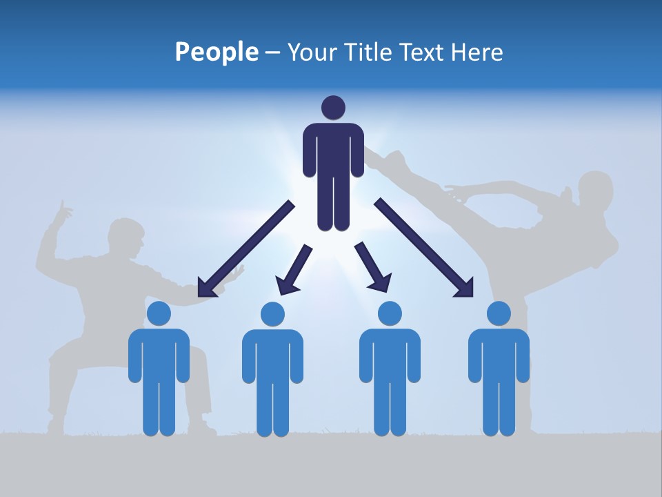 Master Silhouette Male PowerPoint Template