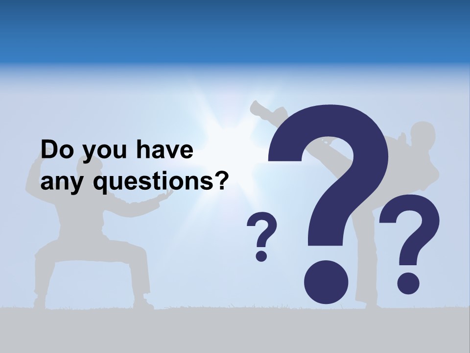 Master Silhouette Male PowerPoint Template