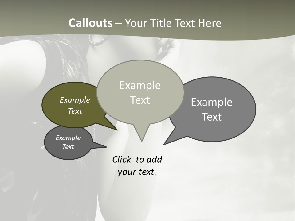 Toon Communication Humor PowerPoint Template