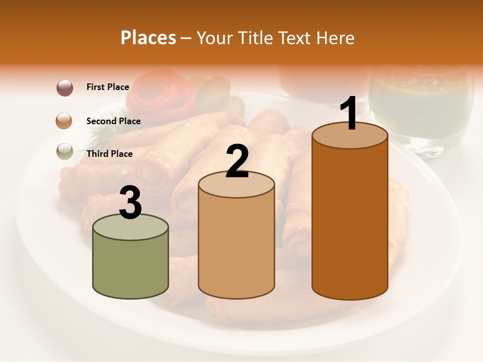 Plate Protein Fried PowerPoint Template