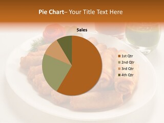 Plate Protein Fried PowerPoint Template